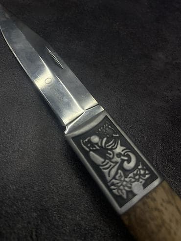 Кесүүчү шаймандар: Складной карманный нож с клипсой - Клинок прямой формы со спусками — 4