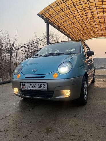 Daewoo Matiz: 2004 г., 0.8 л, Кол менен иштөөчү, Бензин, Хетчбек — 1
