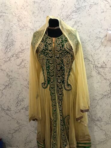 прокат карнавальных костюмов в бишкеке бишкек: Вечернее платье, Длинная модель, С рукавами, Стразы, XS, S, M — 1