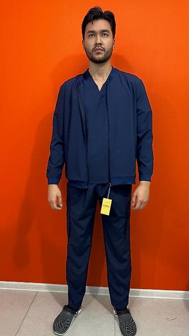 спес одежда: Мужской медицинский комплект (scrubs) . Состав набора: - Верх — 4