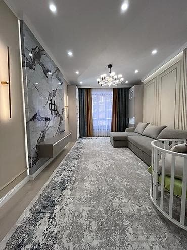 binar: 3 комнаты, 104 м², Элитка, 5 этаж, Дизайнерский ремонт — 1