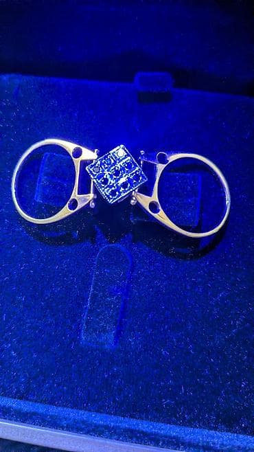 psn network: Серьги, Проба 585, Женские, Б/у — 4