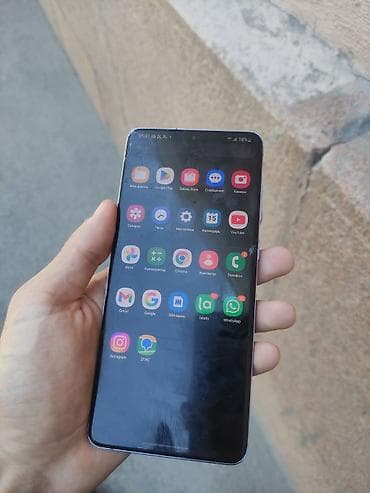 замена экрана: Samsung Galaxy S20 Plus, Б/у, 128 ГБ, цвет - Фиолетовый, 2 SIM — 2