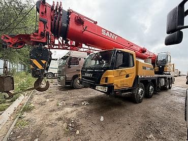 водитель самосвалы: Автокран SANY на шасси 8×4 - Производитель: SANY - Тип: автомобильный — 1