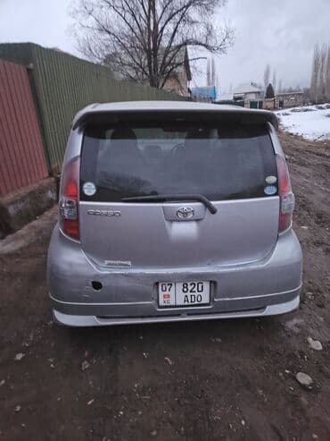 машина карасуу: Toyota Passo: 2004 г., 1.3 л, Автомат, Бензин — 5