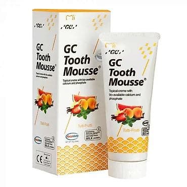 blulory d3: GC Tooth Mousse Tutti-Frutti — профессиональный реминерализующий крем — 1