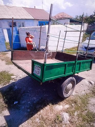 byd han: Прицеп одноосный легковой, самосвальный тип (ручной опрокид) для — 2
