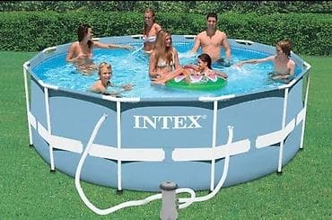 Каркасный бассейн Intex Prism Frame 366x122 см + фильтр-насос 3785
