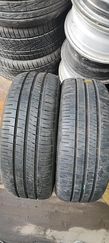 колеса dunlop: Шины 205 / 50 / R 17, Б/у, Пара, Легковые, Япония, DUNLOP — 1