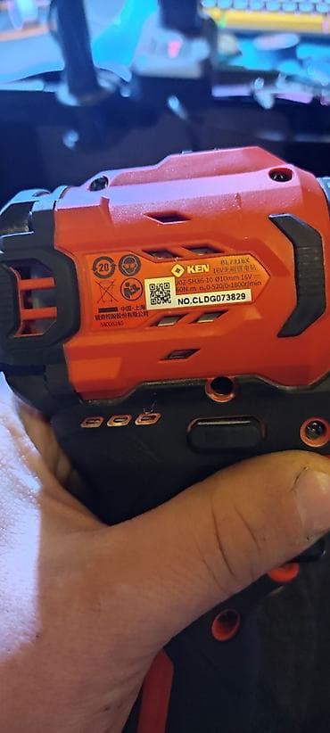 электро шиты: Аккумуляторный шуруповёрт/дрель KEN 16V оригинальныновый — 2