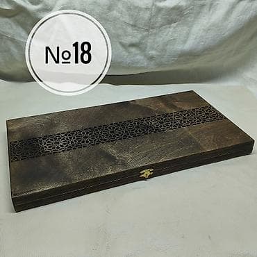 чехол на а8: Нарды новые. Лазерная гравировка №16- 50х55см. Покрытие - нитролак — 9