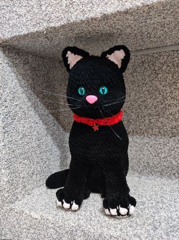 слоник крючком из плюшевой пряжи: Вязаные игрушки на заказ. листайте ленту моих работ. выполнены из — 1