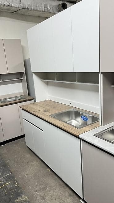 silver kitchen: Кухонный гарнитур, Новый, В рассрочку, ДСП, Платная доставка — 10