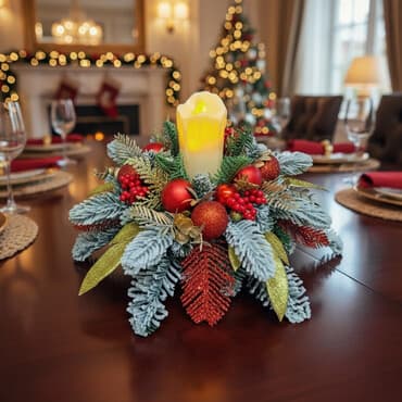 садовые украшения: Новогодние композицииручная работа, большой ассортимент! Цены от — 1