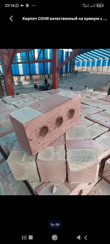 Кирпич СОНЯ — качественный облицовочно-строительный кирпич напрямую с