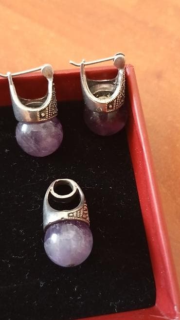 psn network: Набор украшений, Проба 925, Женские, Б/у — 3