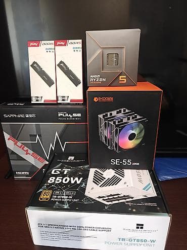 gt 660: Компьютер, ядер - 6, ОЗУ 32 ГБ, Игровой, Б/у, AMD Ryzen 5, NVMe — 9