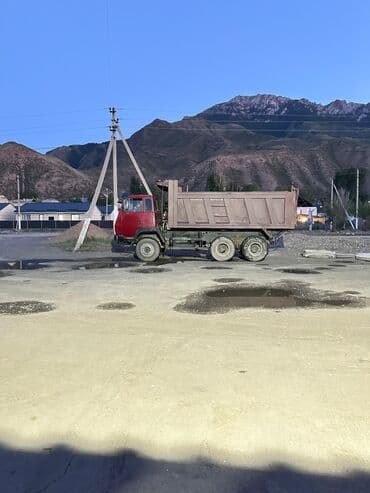 вождение фуры для начинающих: Самосвал Shaanxi (Shaanxi/Shacman) 6x4, красный кабover. - Колесная — 3