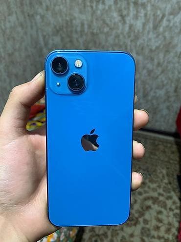 Уюлдук телефондор: IPhone 13, 128 ГБ, Көк, 100 % — 1