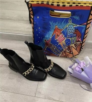 36р: Zara туфли, комбинезон, джинсы состояние новых вещей — 3