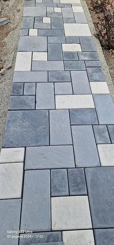 Тротуарная плитка, модуль «Коваль» (микс форматов) - Назначение