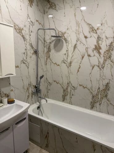 долгосрочная квартира в бишкеке: 3 комнаты, Собственник, Без подселения, С мебелью полностью — 10