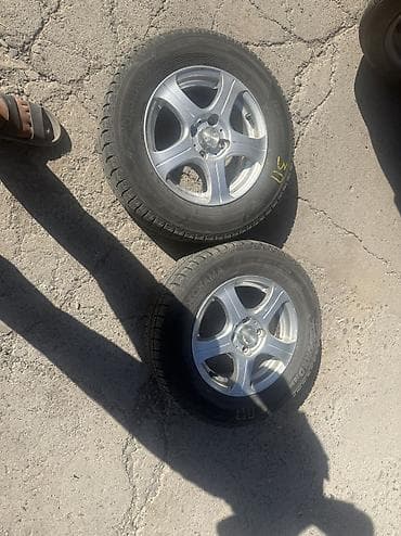 Дөңгөлөктөр монтажда 185 / 70 / R 14, Кыш, Колдонулган, Комплект, Жеңил унаалар, Куйма, тешиктери - 4 — 3