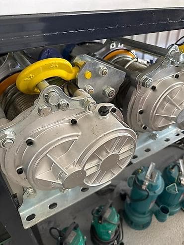 кабель монолит: Электрическая канатная лебёдка (стационарная) - Тип — 4