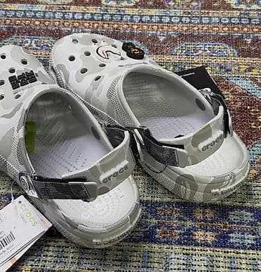 Сабо, 39, 40, 41, Crocs, Новый, цвет - Серый, Самовывоз, Платная доставка — 1