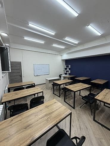 12 мик: Кабинет Для курсов В жилом комплексе, 45 м², Цокольный этаж, Долгосрочно, С отдельным сан узлом — 1