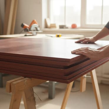 купить ламинированную фанеру: Фанера, Ламинацияланган, Курулуш үчүн, Кайың, Нымдуулукка туруктуу — 1