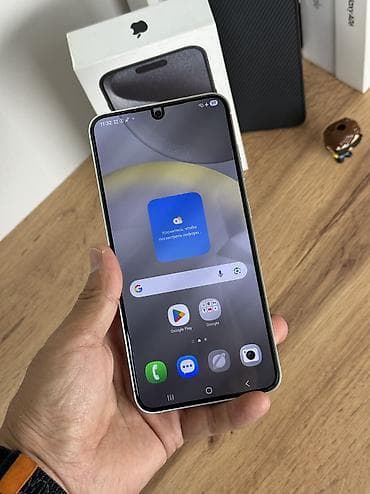 microsoft surface: Samsung Galaxy S24+, Б/у, 512 ГБ, цвет - Серебристый, 1 SIM, eSIM — 2