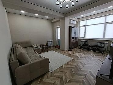 2 комнаты, 63 м², Элитка, 9 этаж, Евроремонт