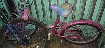 bmb 39: Детский велосипед, 2-колесный, 6 - 9 лет, Для девочки, Б/у — 1