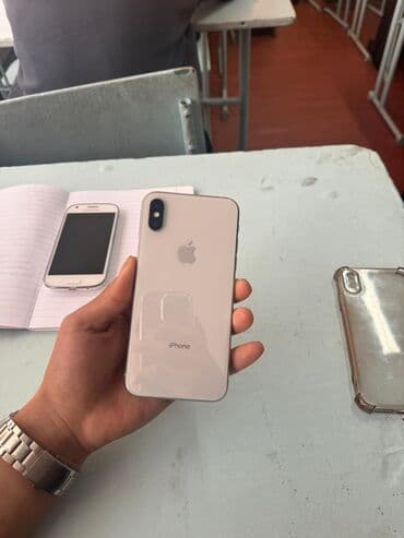 Ламинат: IPhone X, Новый, 256 ГБ, Белый, Чехол, 100 % — 2