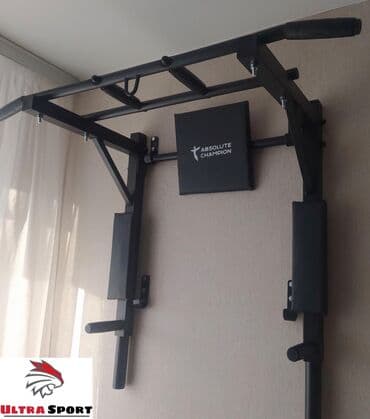 купить турник для дома: Турник, 3 в 1, Настенный, Новый, Самовывоз, Платная доставка — 1