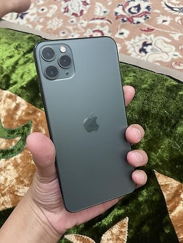 IPhone 11 Pro, 256 ГБ, Matte Midnight Green, Коробка, 76 % at lalafo.kg IPhone 11 Pro, 256 ГБ, Matte Midnight Green, Коробка, 76 %