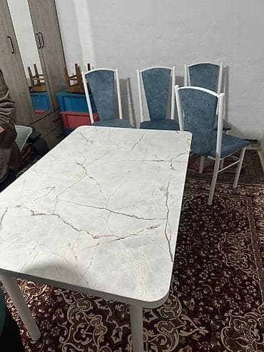 стол кухон: Кухонный стол и стул, Новый, Самовывоз, Платная доставка — 5