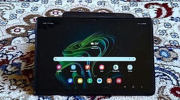 Планшеты: Планшет, Samsung, память 64 ГБ, 10" - 11", Wi-Fi, Б/у, Классический цвет - Серый — 1