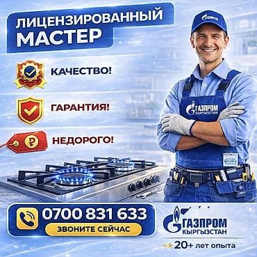 Лицензированный мастер по газовому оборудованию (газовые плитывок