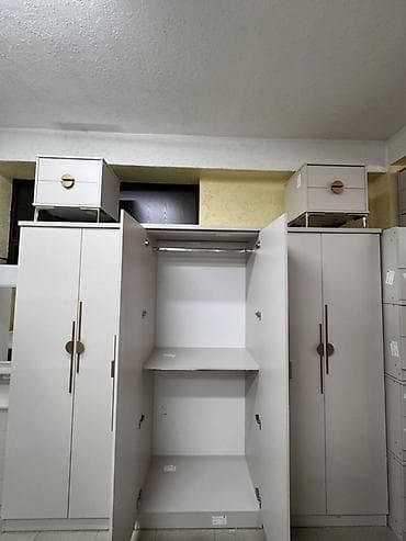 гардеробные шкафы: Шифоньер, шкаф для одежды, Новый, Прямой, ЛДСП — 6