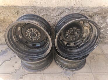 купить диски на машину бу: Темир Дисктер R 14 Комплект, тешиктери - 5, Колдонулган — 2
