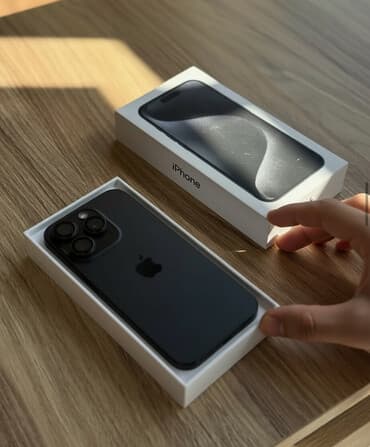 беспроводной телефон бишкек: IPhone 15 Pro, Б/у, 256 ГБ, Черный, Коробка, 88 % — 1