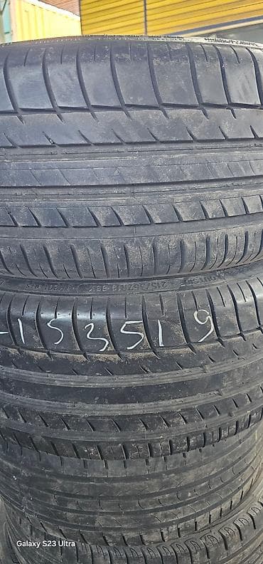 9 r20: Шины 215 / 35 / R 19, Лето, Б/у, Пара, Китай, Треугольник — 1
