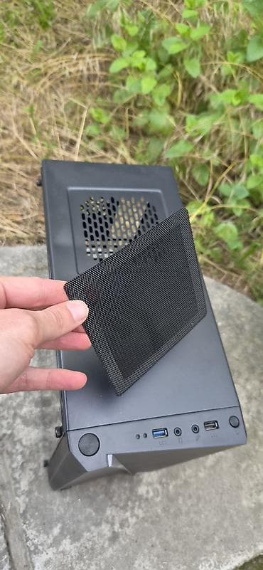 aero: Корпус ПК, AeroCool, Micro-ATX, цвет - Черный — 4