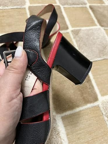 разгруз: Босоножки, 38, Francesco Donni, Б/у, цвет - Черный, Самовывоз, Платная доставка — 5