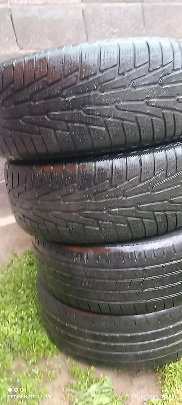 шины 245 55 r19: Шины 245 / 55 / R 19, Лето, Б/у, Комплект, Внедорожные (АТ/МТ), Riken — 1