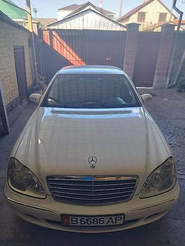 ml 163: Mercedes-Benz S-Class: 2003 г., 3.7 л, Автомат, Бензин, Седан — 1