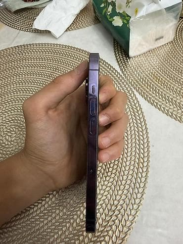 aiphone 15 pro: IPhone 14 Pro, Б/у, 128 ГБ, Deep Purple, Защитное стекло, Чехол, Коробка — 4