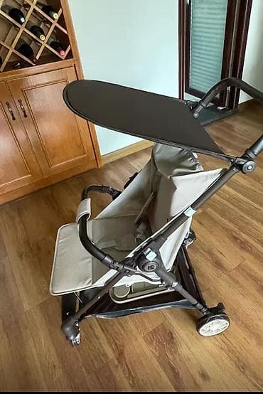 самокат 5в1: Новая Прогулочная коляска WUYANG (четырёхсезонная) - Лёгкая складная — 3